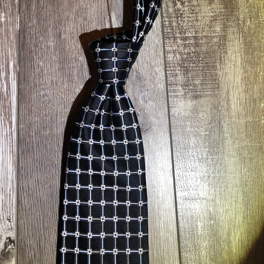 ISOD Black checkered tie